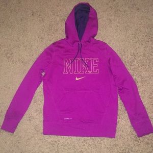 Purple Nike hoodie
